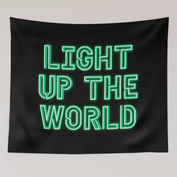 Item preview, Green Light Up The World designed and sold by Elle  Hazlett.