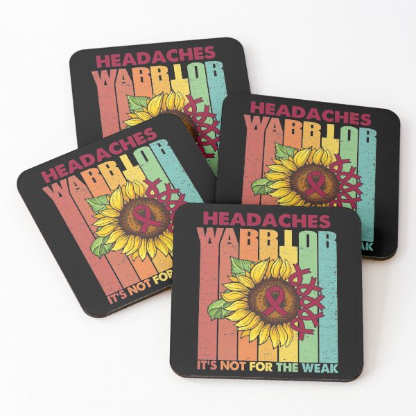 Item preview, Headaches Warrior It's Not For The Weak designed and sold by RunningShop.