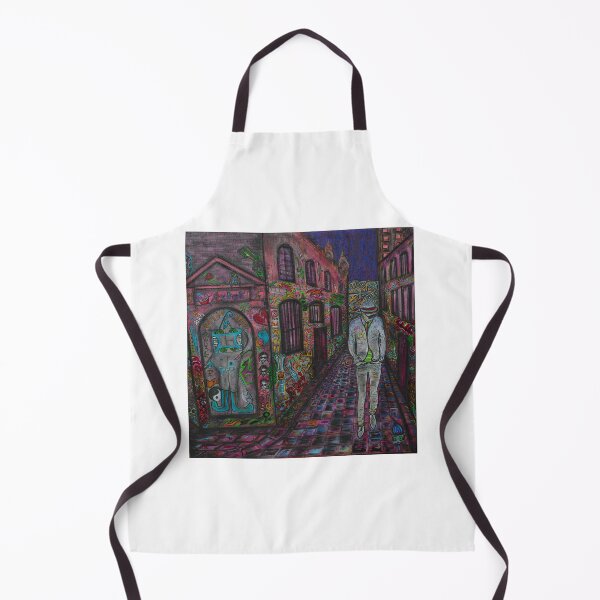 Item preview, Graffiti  Lane.. Cobblestone lane way. Nightowl designed and sold by Vincent Loverso.