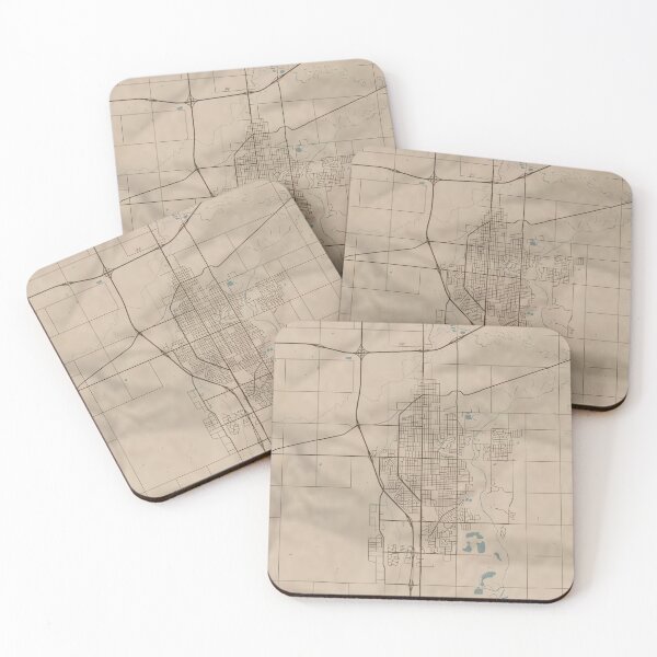 Item preview, Salina Sepia Map designed and sold by CPTVDesign.