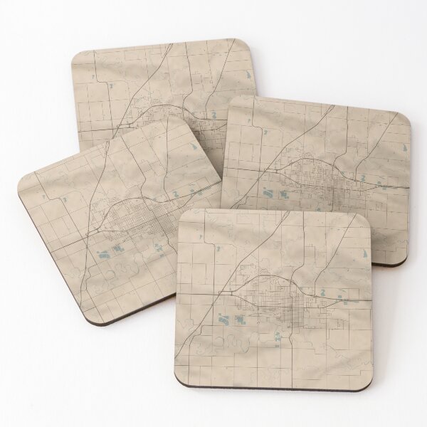 Item preview, Emporia Sepia Map designed and sold by CPTVDesign.