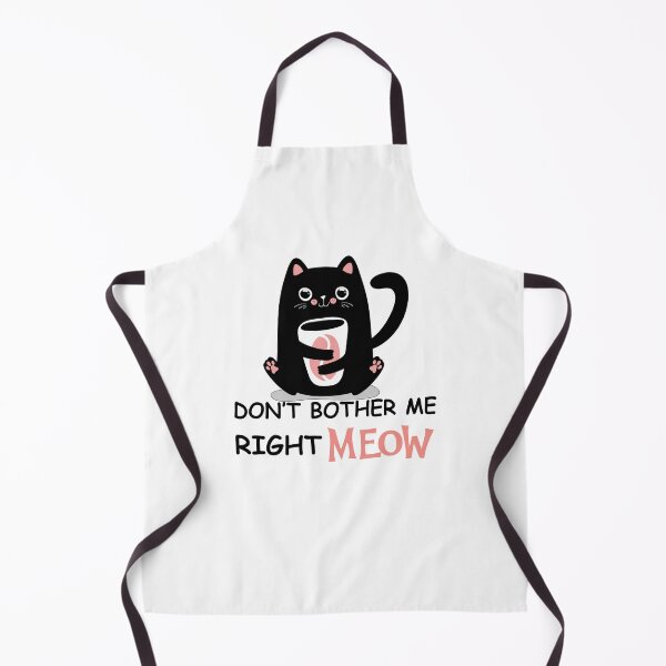Item preview, Don't Bother Me Right Meow  Funny Coffee Cat designed and sold by printrendstore.