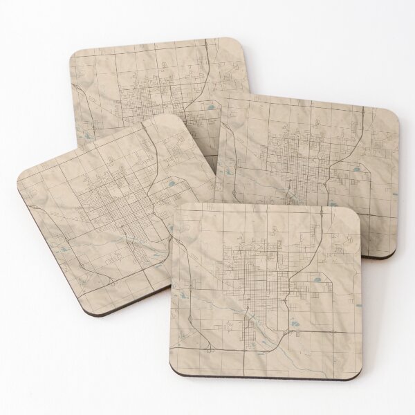Item preview, Hutchinson Sepia Map designed and sold by CPTVDesign.