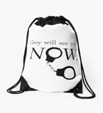 50 SHADES OF GREY - SEE Drawstring Bag