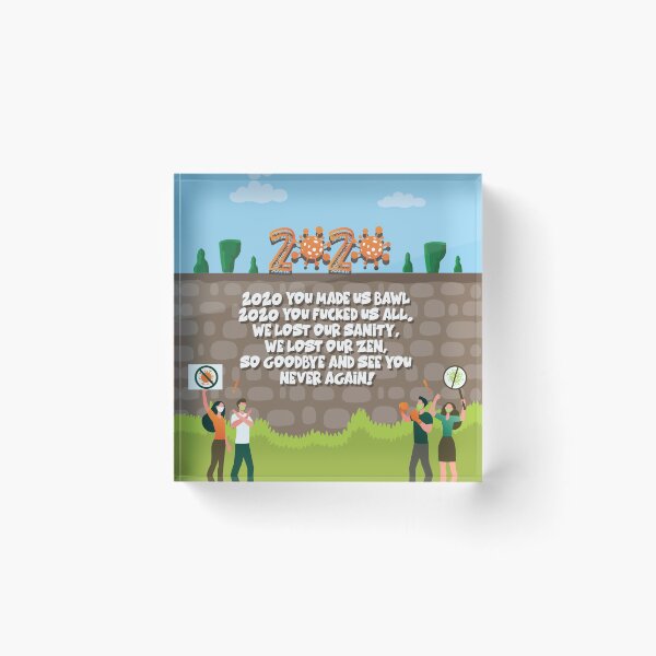 Item preview, Goodbye 2020 (Funny Rhyme)- Greeting Card   designed and sold by HeraAndKosmos.