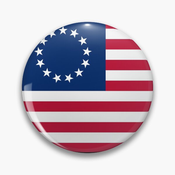 Item preview, Patriotic Betsy Ross American Flag US 13 Colonies '76 Flag Gear designed and sold by DynamicDesign.