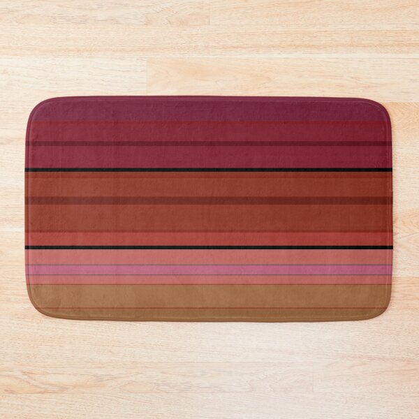 Item preview, Colorful striped pattern in red and brown tones .  designed and sold by fuzzyfox.