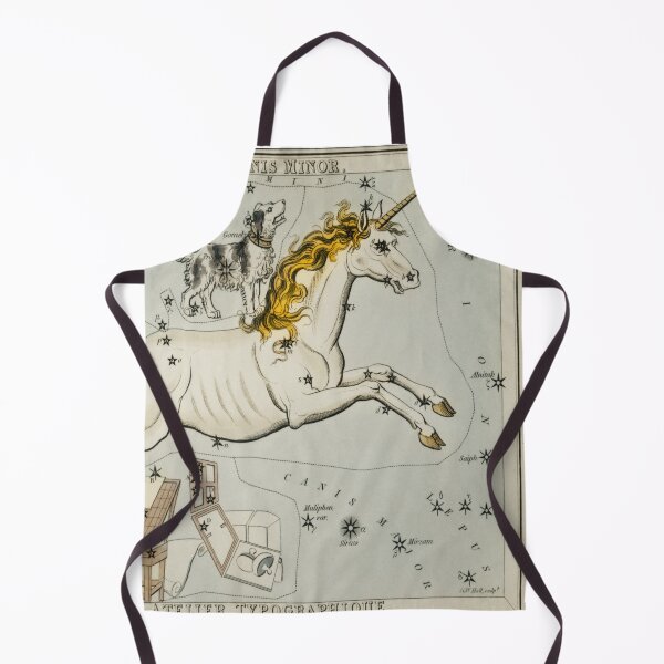 Item preview, Vintage Celestial astronomy unicorn and dog star constellation designed and sold by katakania.