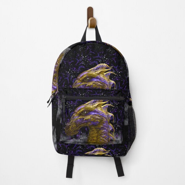 Item preview, Golden Purple Dragon Rising in the Mist designed and sold by sodsworld.