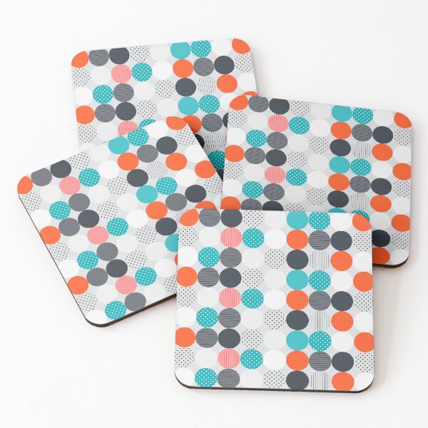 Item preview, Abstract art with circle and spots designed and sold by springbloomb.