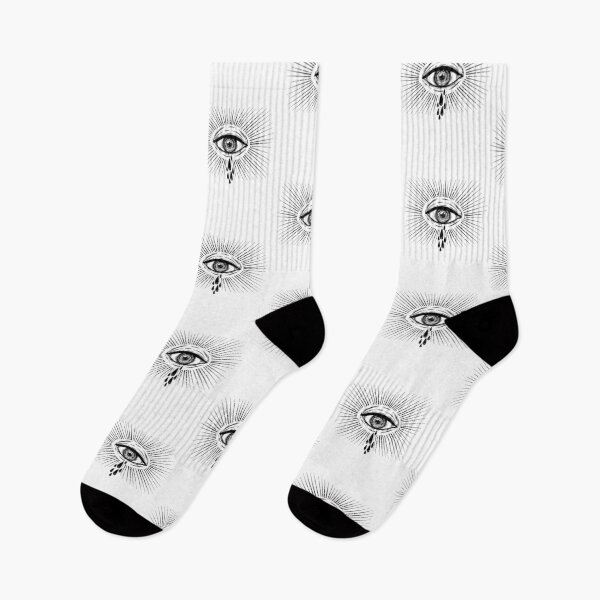 Item preview, All seeing eye crying watery tears designed and sold by ExocetMerch.