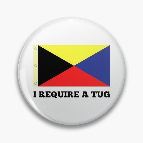 Item preview, I Require a Tug designed and sold by DontGiveaShirt.
