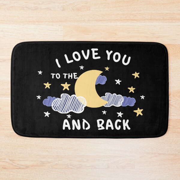Item preview, I Love You To The Moon And Back designed and sold by YueHeng Creates ⭐⭐⭐⭐⭐.