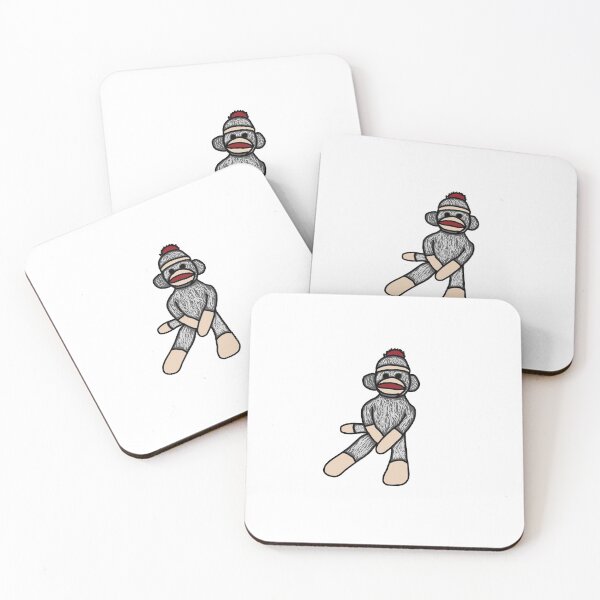 Item preview, Sock Monkey designed and sold by Luke's Art Shop.