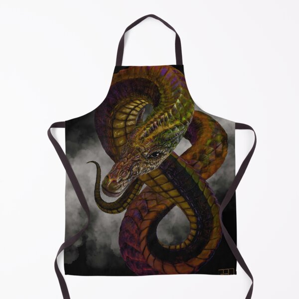Artikelvorschau, Herbst Wyrm Drache entworfen und verkauft von sodsworld.