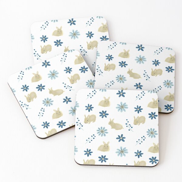 Item preview, Bunny and Flower Pattern by Tinta Designs designed and sold by Tintadesigns.