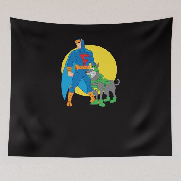 Item preview, Blue Falcon and Dynomutt designed and sold by A Little Bit of  Everything.