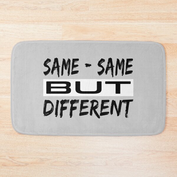 Item preview, Same But Different Black White designed and sold by Noverda Nawarizka Prabowo.