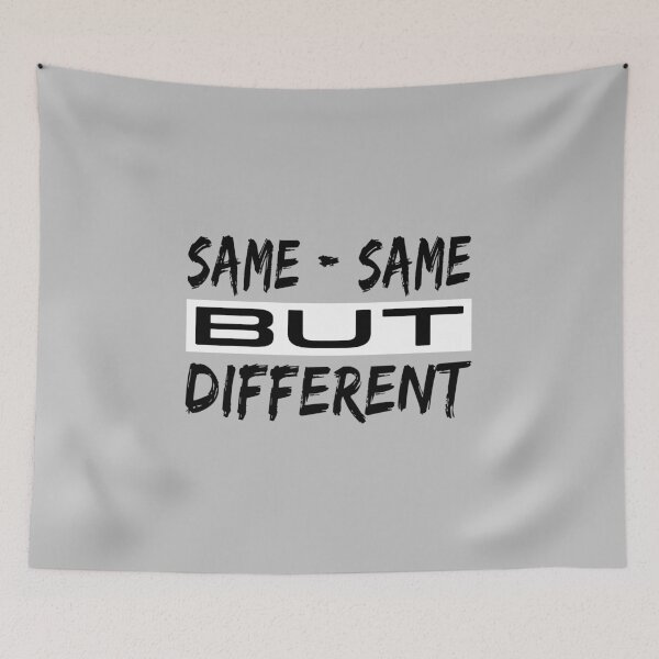 Item preview, Same But Different Black White designed and sold by Noverda Nawarizka Prabowo.