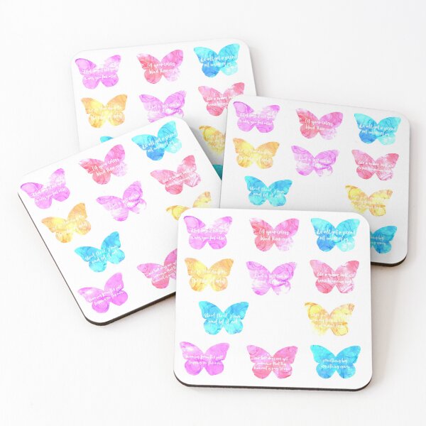 Item preview, Julie and the phantoms edge of great quotes butterfly  designed and sold by -letterature-.