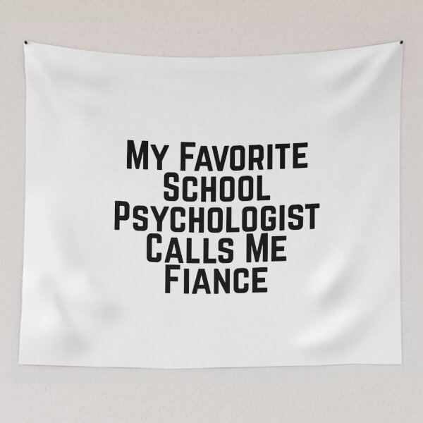 Item preview, School Psychologist Fiance Shirt designed and sold by EvyStickersx.