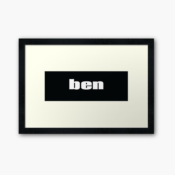Item preview, Ben designed and sold by ProjectX23.