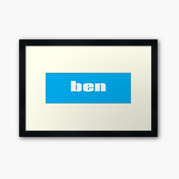 Item preview, Ben designed and sold by ProjectX23.