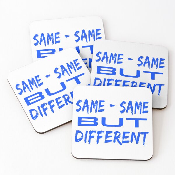 Item preview, Same But Different Blue White designed and sold by Noverda Nawarizka Prabowo.