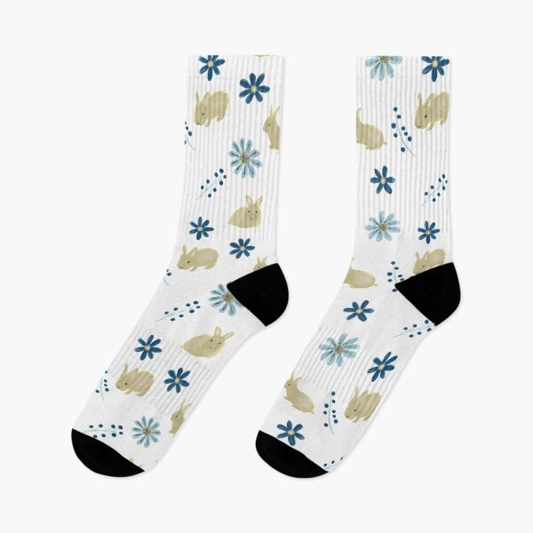Item preview, Bunny and Flower Pattern by Tinta Designs designed and sold by Tintadesigns.