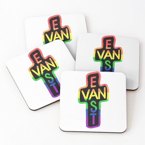 Item preview, Rainbow East Van Cross designed and sold by willowsbunnies.