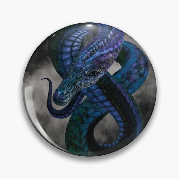 Artikelvorschau, Blauer Wyrm-Drache entworfen und verkauft von sodsworld.
