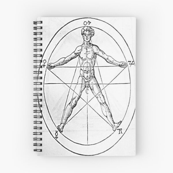 Item preview, Pentagram and Human body designed and sold by leilanidav.