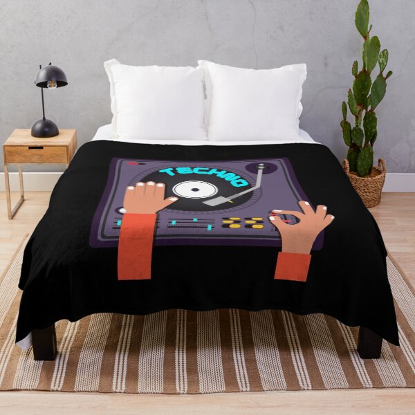Item preview, Techno Music on record player designed and sold by Six Deers.