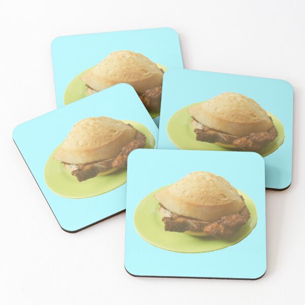 Item preview,  Macanese Pork Chop Bun (猪扒包) designed and sold by ExploreTheBasic.