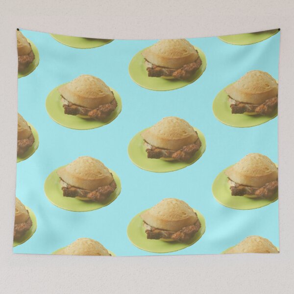 Item preview,  Macanese Pork Chop Bun (猪扒包) designed and sold by ExploreTheBasic.