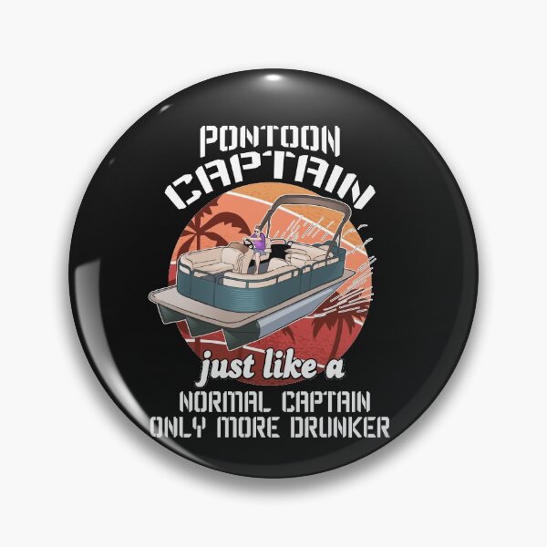 Item preview, Pontoon Captain - Like Regular Captain Only Way More Drunker designed and sold by sunnym79.