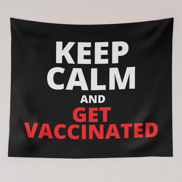 Item preview, KEEP CALM AND GET VACCINATED designed and sold by mind-illusions.