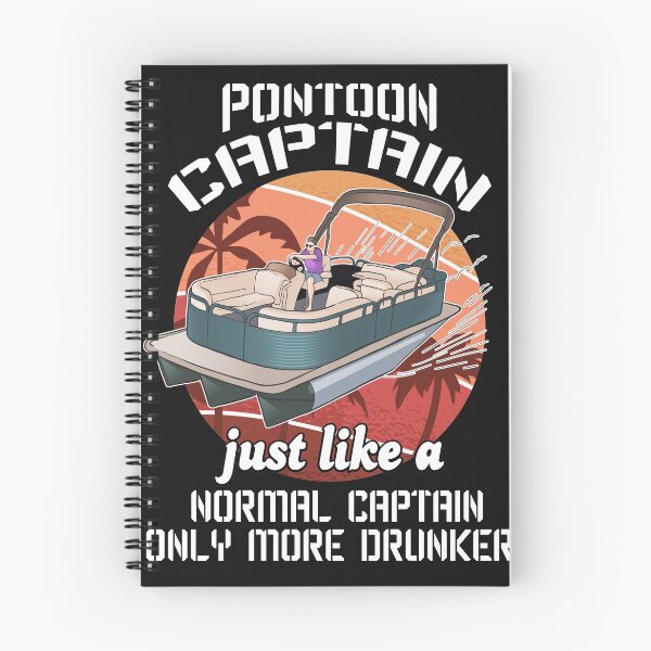 Item preview, Pontoon Captain - Like Regular Captain Only Way More Drunker designed and sold by sunnym79.