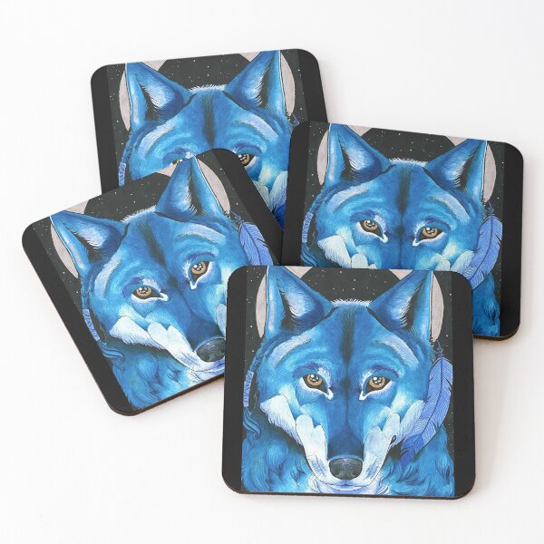Item preview, Blue Wolf designed and sold by missrumple.