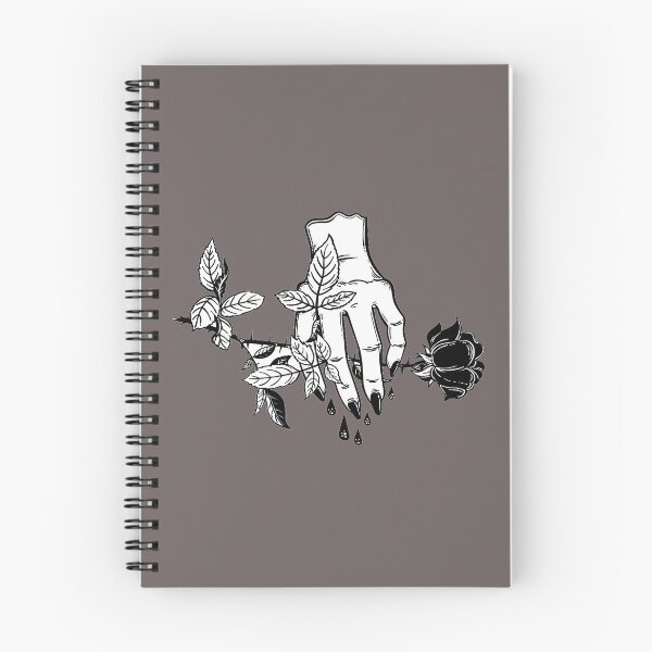 Item preview, Female bleeding human hand holding a rose designed and sold by ExocetMerch.