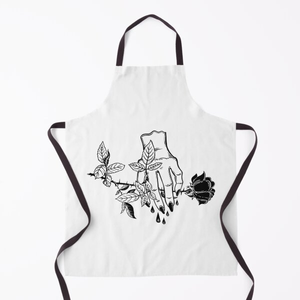 Item preview, Female bleeding human hand holding a rose designed and sold by ExocetMerch.