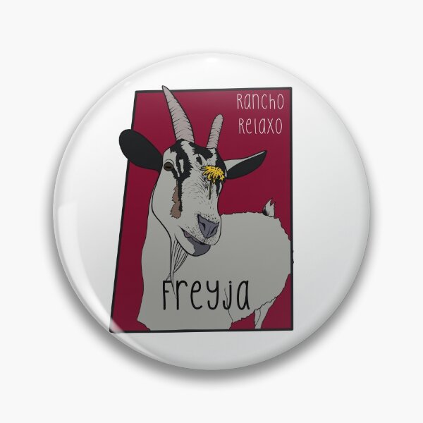 Item preview, Rancho Relaxo - Freyja the Goat designed and sold by Rancho-Relaxo.