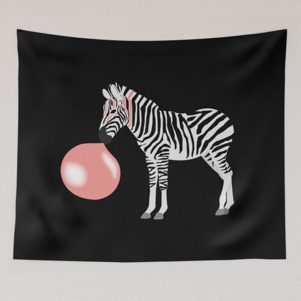 Item preview, Zebra Blowing Bubble Gum designed and sold by SammieCain.