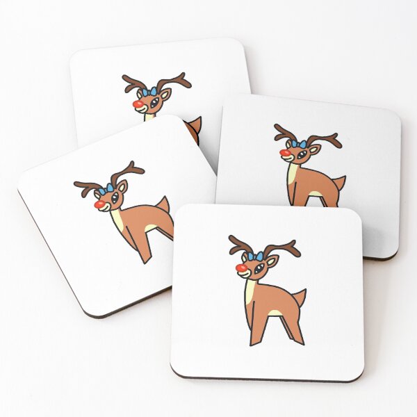 Item preview, Cartoon Christmas reindeer designed and sold by rydoesart.