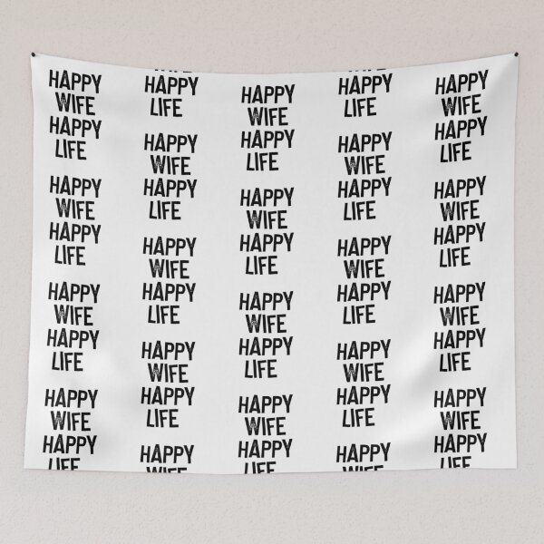 Item preview, Happy Wife Happy Life designed and sold by SciathDe.