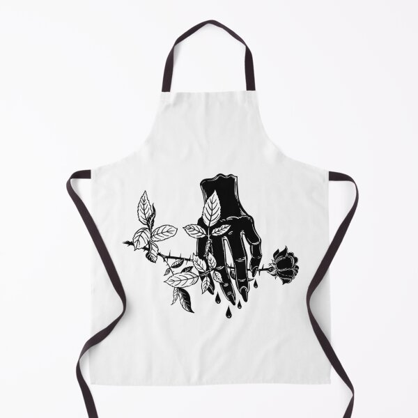 Item preview, Female evil bleeding human hand holding a rose designed and sold by ExocetMerch.