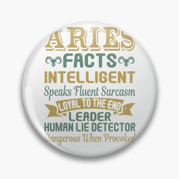 Item preview, Zodiac Sign Aries Facts | Intelligent Loyal Leader designed and sold by teamph.