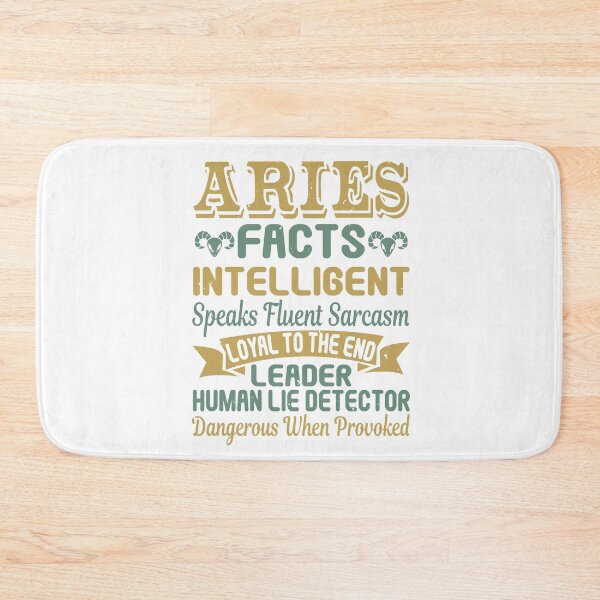 Item preview, Zodiac Sign Aries Facts | Intelligent Loyal Leader designed and sold by teamph.