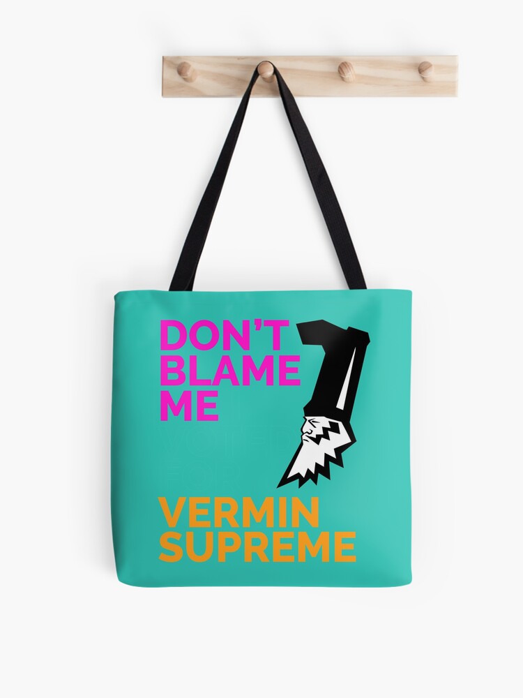 Supreme Logo Tote Bag Blue