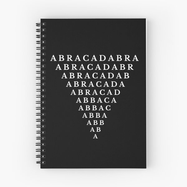 Item preview, ABRACADABRA Triangle designed and sold by StrideOrDie.